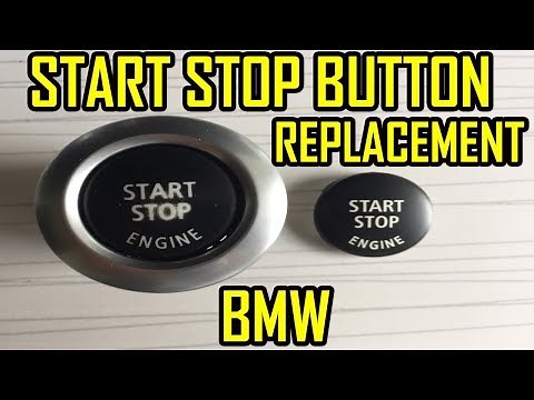 BMW Start Stop Button Replacement Removal Install ( All E-series )