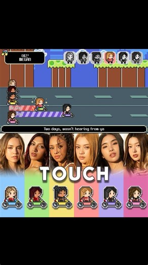 KATSEYE / TOUCH Line Distribution