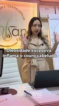 Oleosidade excessiva inflama o couro cabeludo