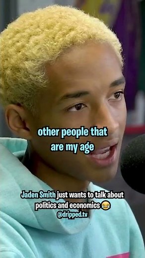 Why Jaden Smith Doesn't Talk To People His Age 😂