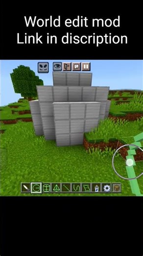 world edit mod for mcpe #minecraft #mod