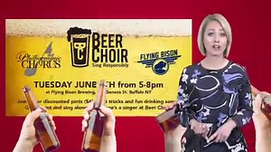 2K views | What's a Beer Choir? Kate Welshofer has the details on Most Buffalo today at 4pm on Channel 2 | WGRZ - Channel 2, Buffalo | Facebook