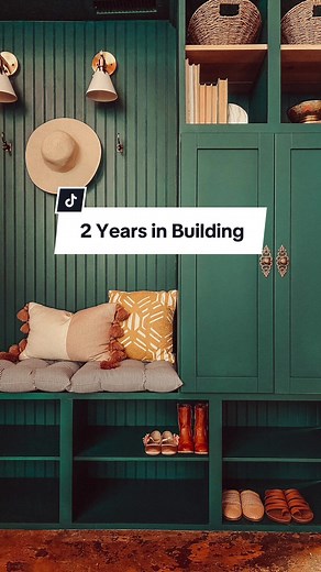 This month has been two years since we moved out of our little fixer-upper home and into this big old building. A lot has changed since then, but one thing remains the same: renovating is our passion. We won’t stop until this piece of history is restored to the most beautiful version of itself it could possibly be. 💪🏼 Here’s to the next two years! #historichome #homerenovationtiktok #oldbuildingrevival #preservinghistory #oldhousetiktok