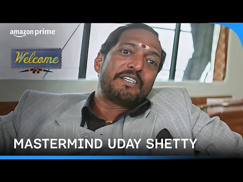 What is Uday Shetty Planning? 😰 | Welcome | Akshay Kumar, Nana Patekar, Anil Kapoor | Prime Video IN