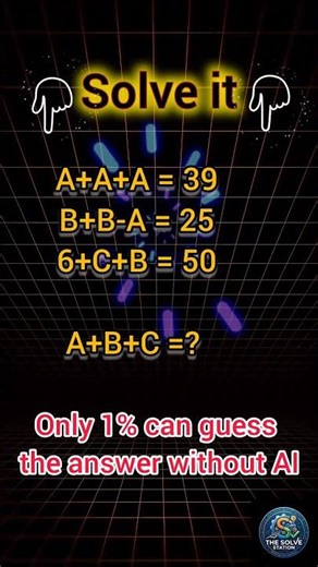 Can You Solve It in #10seconds? ⁨@TheSolveStation⁩ @MathPuzzles @MathQuiz @LogicPuzzles @QuickMath