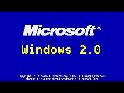 Windows 2.0. Instalación y revisión en hardware real. Ejecutar Windows desde un disquete.
