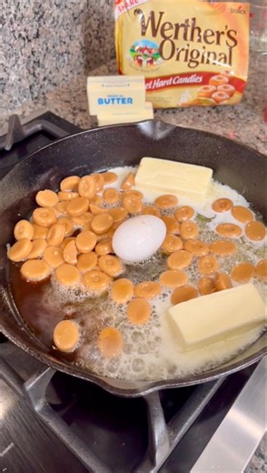 How did I not know this popcorn trick? 😲 Easy stovetop caramel popcorn recipe! | Kyle & Mistie Knight