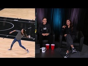 Kelsey Plum Talks About Her Viral T-Shirt Toss At NBA Game On Sue Bird & Taurasi's Final Four Show