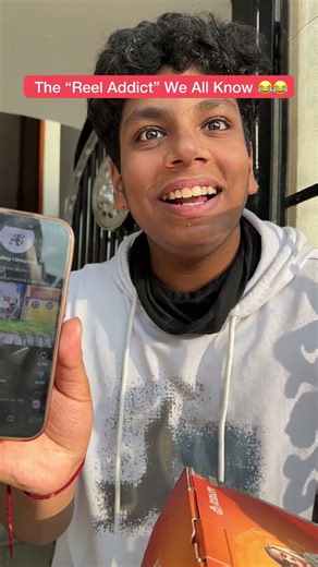 Pov : You’re A Reel Addict 💀💀😂😂 #shorts #comedyshorts #funnyshorts