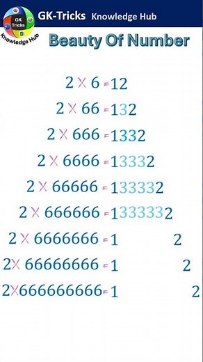 Multiply by 2 and Watch the Magic Happen | Crazy Number Pattern