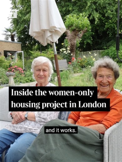 New Ground housing development in High Barnet, north London, is not an old people’s home — it is Britain’s first all-female cohousing community for older people. Ten years ago, 26 women ranging in age from their early fifties to their mid-eighties moved into this three-storey brick block, which they had co-designed on the site of an old convent school tucked behind the local high street. They come from vastly different walks of life but are united by one radical idea: what if we didn’t have to g