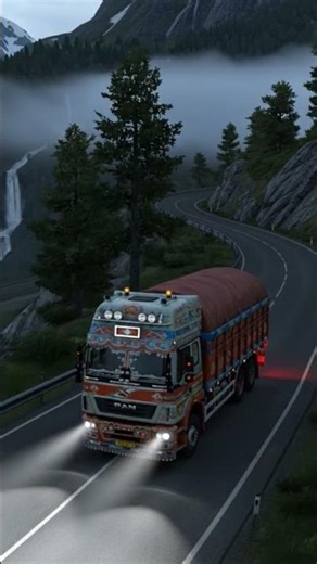 THE CRAZIEST INDIAN HIGHWAY! 🤯 12-WHEELER TRUCK in IMPOSSIBLE MOUNTAIN DELIVERY | ETS2 MOD