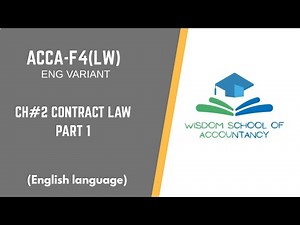 ACCA LW—Contract Law P1