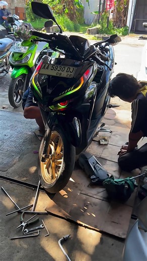Service lengkap vario new #vario125 #vario #vario150