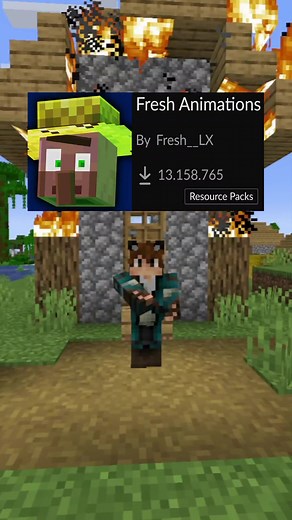 Texture Pack para Animaciones en Minecraft - Fresh Animations