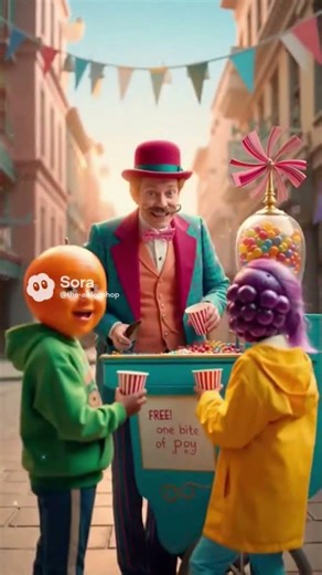 whimsical candy #magical #candy #parody #snacks #sing #funny #parody #funny #aivideo #snacks