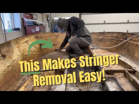 Supra Ski Boat Stringer Replacement Pt. 1