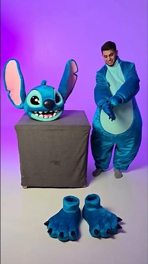 How To Wear Stich Mascot Costume #tutorial