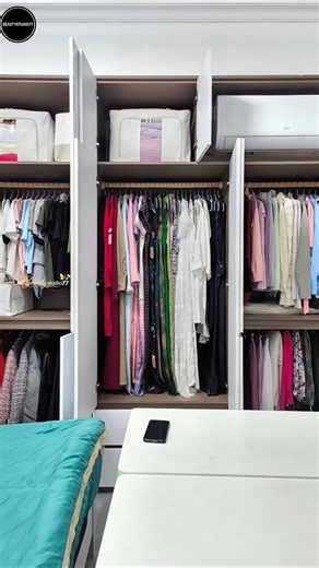 Nothing beats a perfectly organized closet #shorts