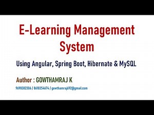 Elearning Management System