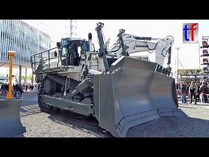 bauma 2016: Liebherr PR 776 - 70t Hydrostatic Dozer, 11.04.2016.