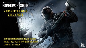 873 shares · 381 comments | “In Rainbow Six Siege, every life is a lesson.” ✊ Play #RainbowSixSiege for FREE with your friends before Sep 3, and if you like we are offering you a UP TO 70% OFF discounts!  | Ubisoft | Facebook