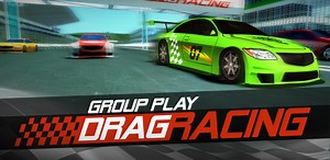 Google Play Drag Racing Game with local multiplayer game-play option in Samsung App
