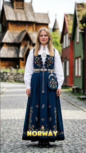 Traditional Dresses of European Countries 🇪🇺