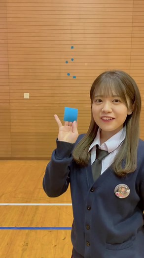 誰が一番高くテープを貼れるか対決を男女でやってみた！ #ボンボンTV #なかよし7月号 #テープ