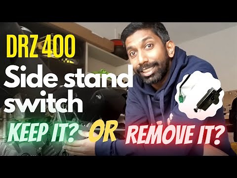 How to install or bypass sidestand switch on a DRZ400 | On Two Wheels