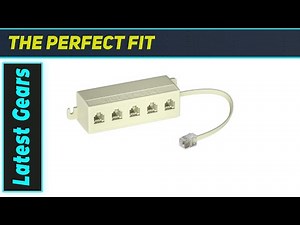 Goupchn Five Way Telephone Splitter: The Ultimate RJ11 Phone Line Solution!