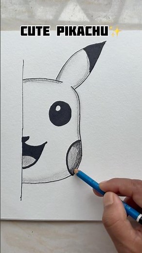 Angry 😡 Pikachu 👹 Drawing #art #youtubeshorts #kidstv #ytshorts #diy #kidsart #shorts #generallevy