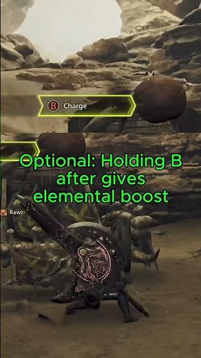 How to Charge Shield and Sword #chargeblade #monsterhunter #monsterhunterwilds