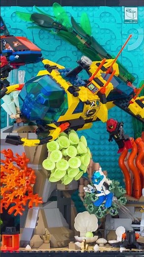 The LEGO Aquarium needs more AQUAZONE - so I fixed it!