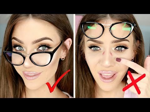 Makeup for Glasses Dos and Don'ts