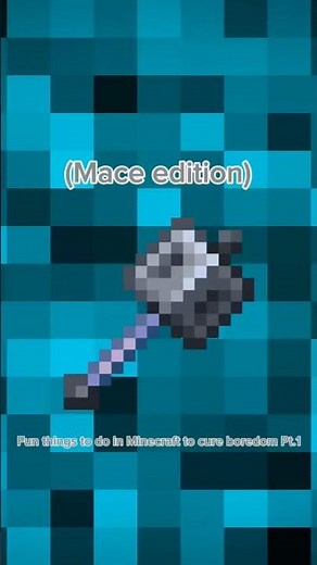 Fun things to do in Minecraft to cure Boredom #minecraft #creative #relatable