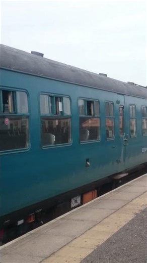 BR Class 101 Number 101678 leaving Leeming Bar Station on the Wensleydale Railway