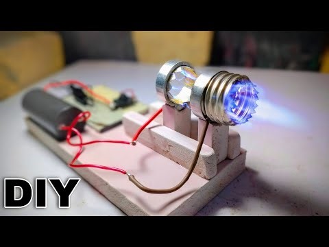 I bUilt An IoNic PLASMA THRUSTER with HigH VolTage GENERATOR ⬅️