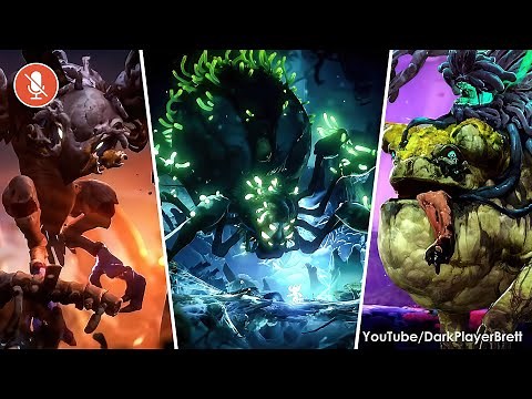 Ori and the Will of the Wisps - All Bosses (Hard | No Damage) [2K 60FPS]