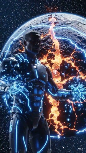 Blue Ironman New Video Iron man open the fire world #ironman