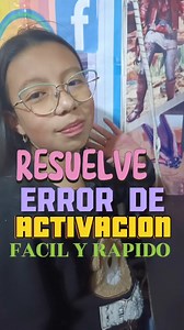 3.4K views · 163 reactions | Como resolver error de activación #facilyrapido #siguemeparamascontenido #sigueme_para_mas_videos #viralreels #SiguemeParaMas #trucos #tecnologia #inteligenciaartificial #imformatica Tipstricksmatti- tips y trucos de informática básica y tecnología Tipstricks Matti @destacar | Tipstricks Matti | Facebook