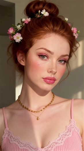 Cómo usar IA para generar fotos con flores rosas