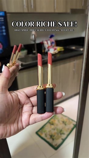 L'Oreal Color Riche Sale: Intense Matte Lipstick Offer