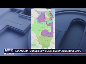 Illinois Democrats unveil new congressional district maps