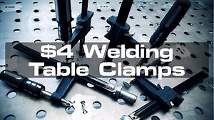 $4 DIY welding table clamps