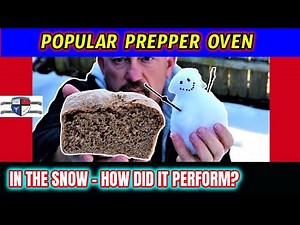 The All American Sun Oven Cooked Dinner in the Winter & Snow - See It In Action