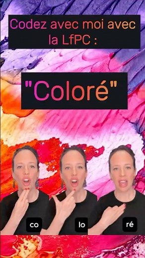 "Coloré" #motcodélfpc