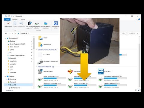 WD Live Book Duo in Windows 10 als Laufwerk anbinden