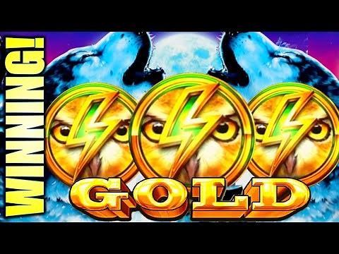 NEW WONDER 4 BOOST GOLD! TIMBER WOLF GOLD TO THE RESCUE! Slot Machine (Aristocrat Gaming)