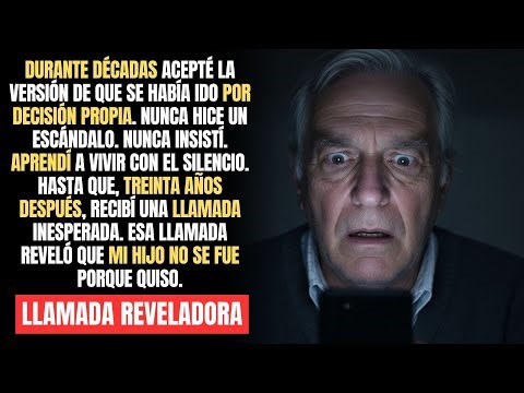 Mi hijo desapareció hace treinta años… y una llamada reciente lo cambió todo